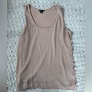 Ann Taylor Scoop Neck Chemise Top